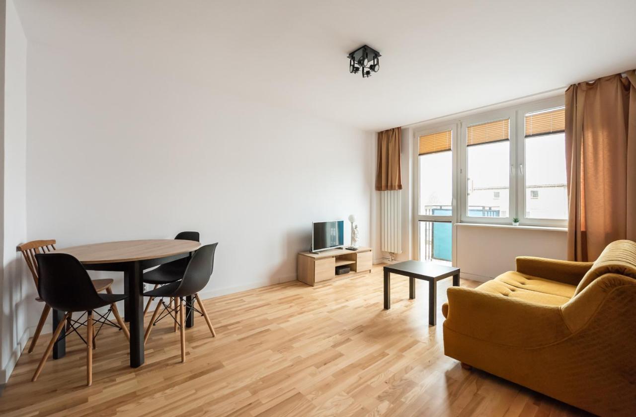 Saska Kepa Vistula Apartment Warschau Exterior foto
