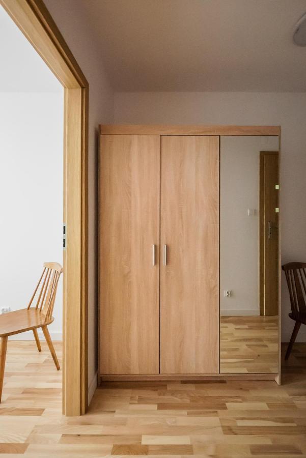 Saska Kepa Vistula Apartment Warschau Exterior foto