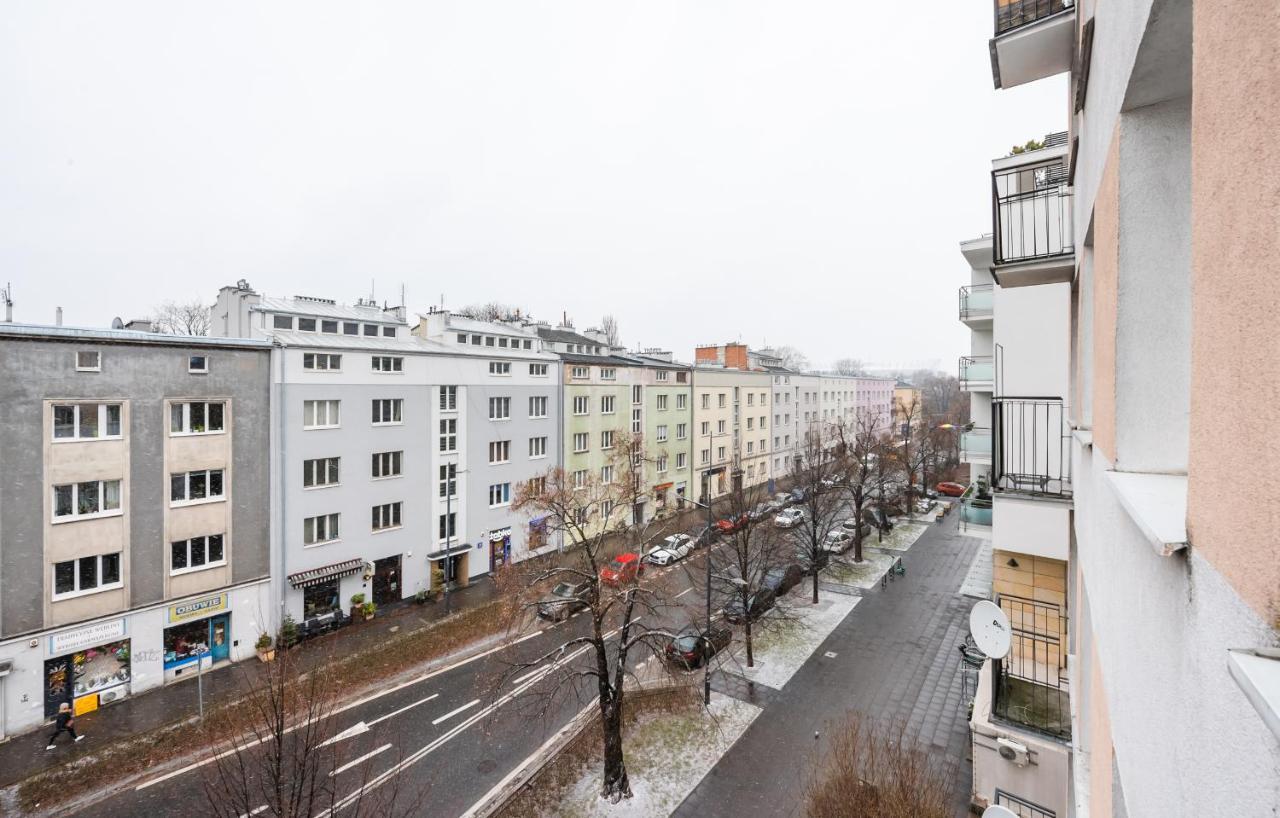 Saska Kepa Vistula Apartment Warschau Exterior foto